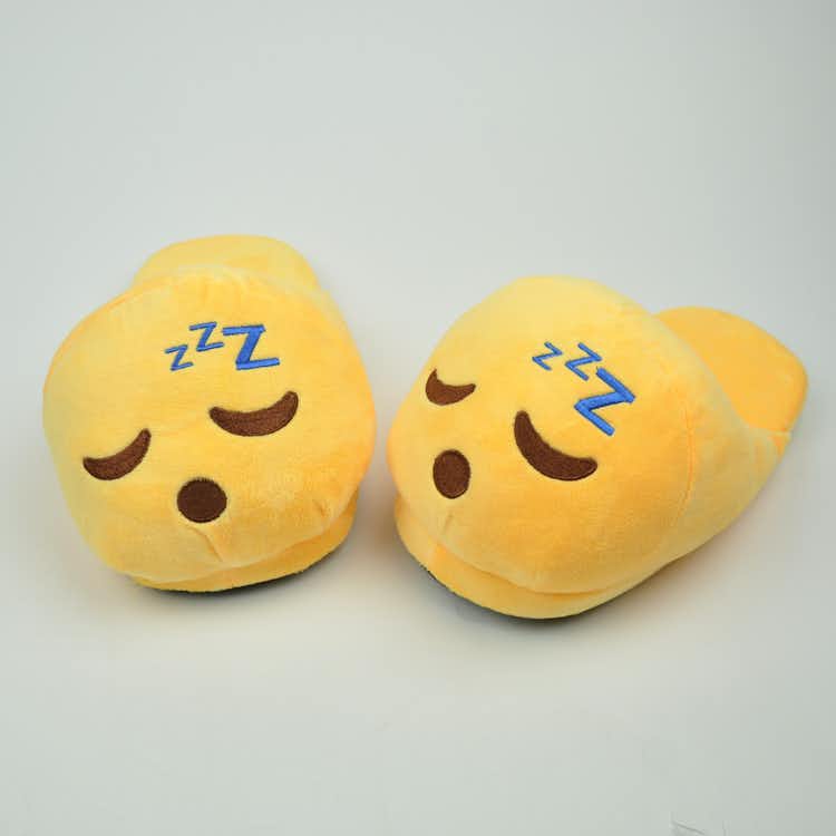 Emojitofflor som sover och snarkar