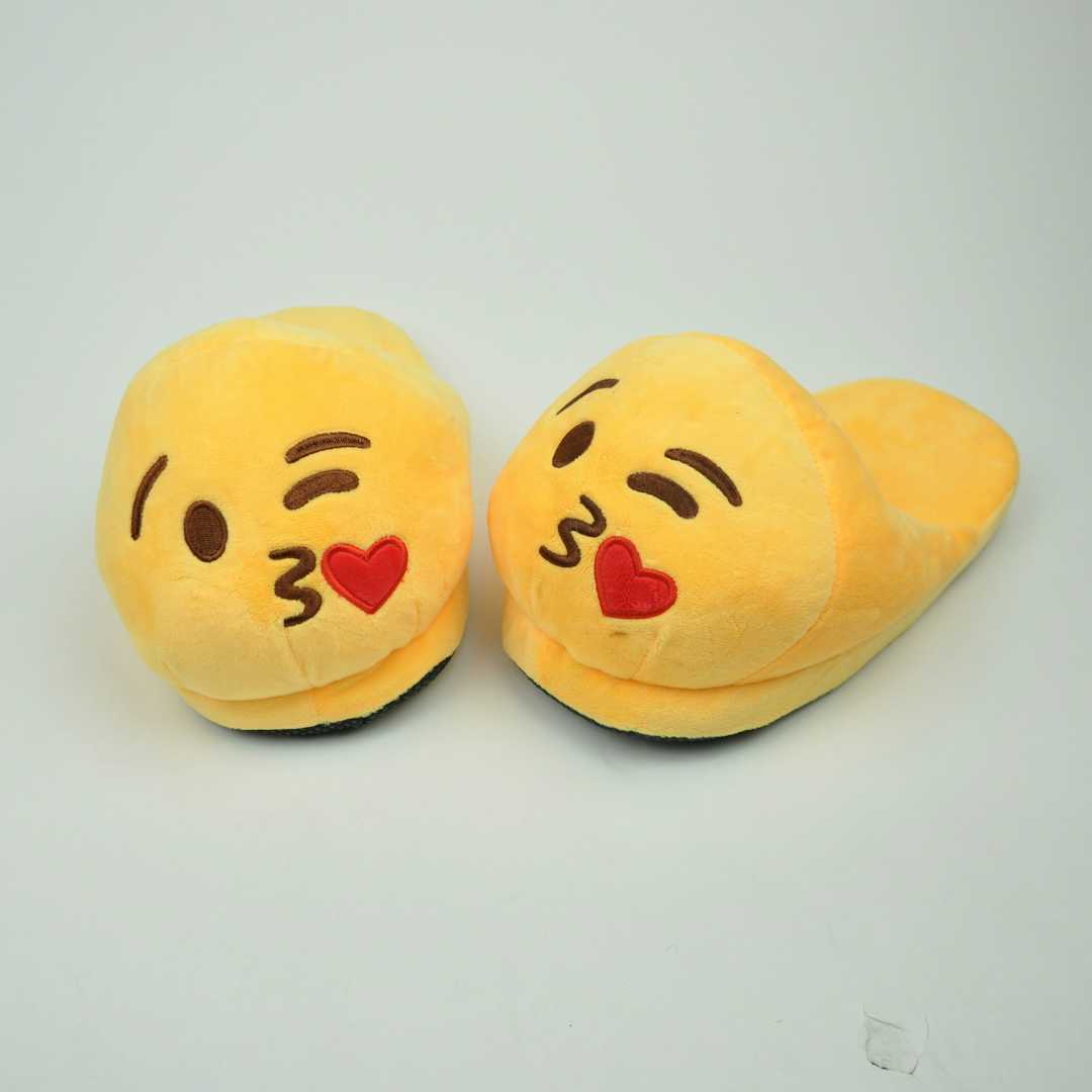 Emojitofflor som skickar kyss