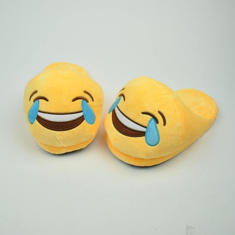 Emojitofflor med tårar av glädje
