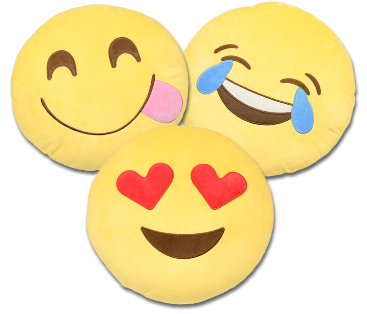 Emojikuddar 3-pack